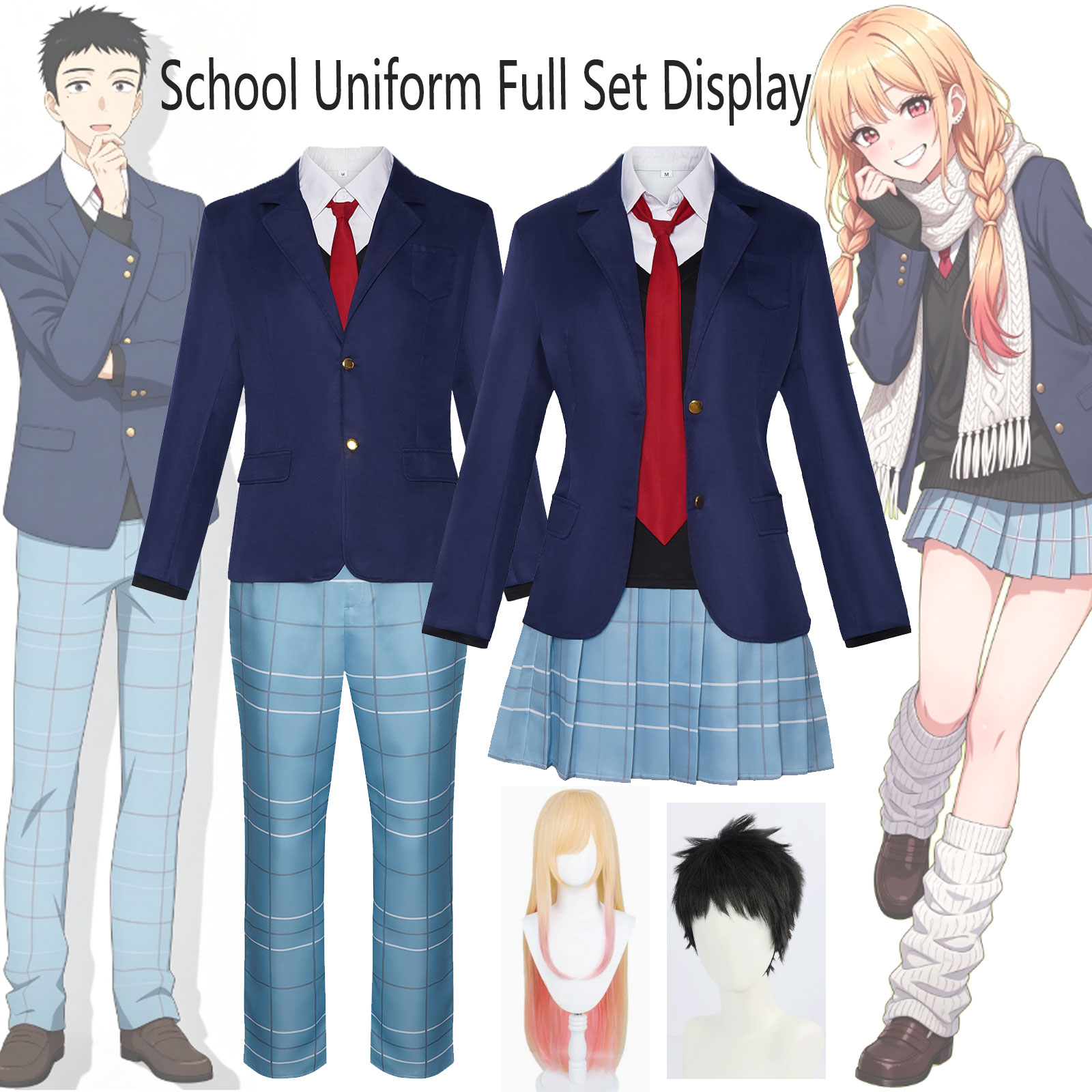 Kitagawa Anime Cosplay - My Dress-Up Darling S2, set completo