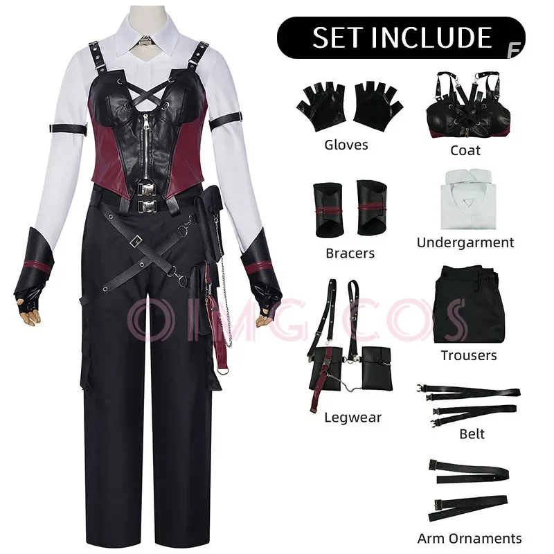 Anime Cosplay Ladies - Costume Cosplay Deep Space Hunter, Uniforme