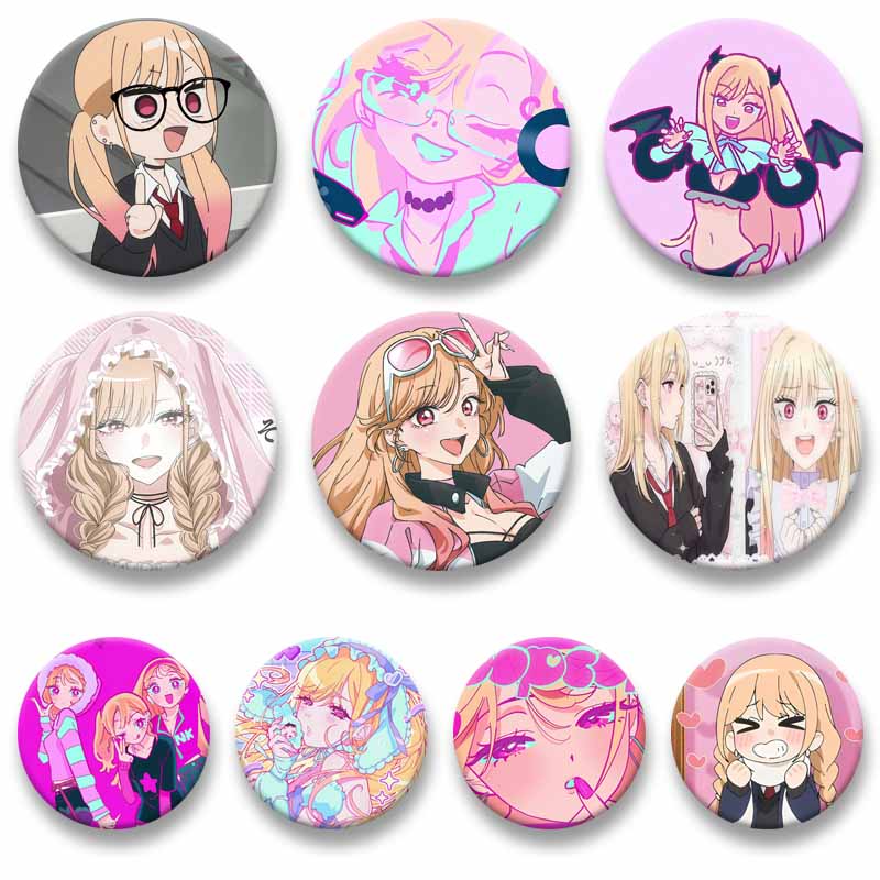 Anime Cosplay Idea - Spilla in smalto con personaggio anime