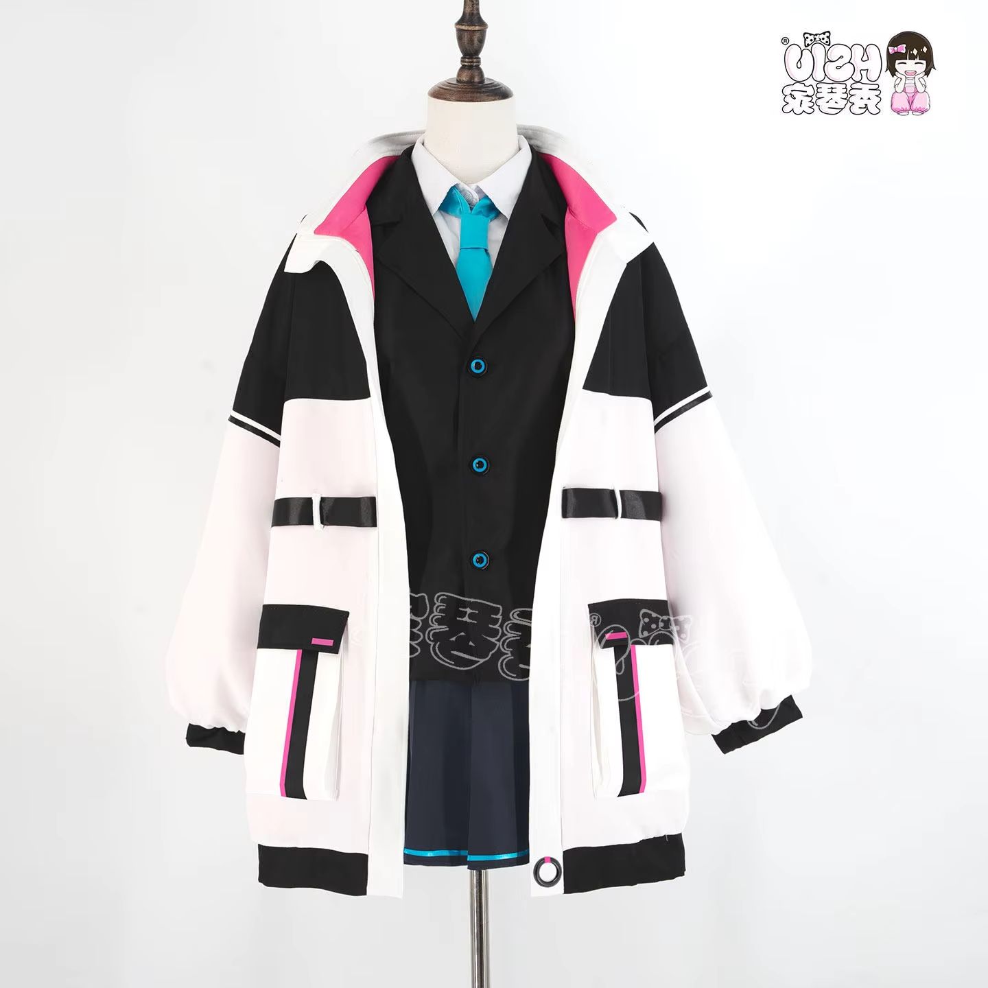 Blue Archive Kei Costume Cospl - Anime Cosplay Blue Hair recensione e prezzo