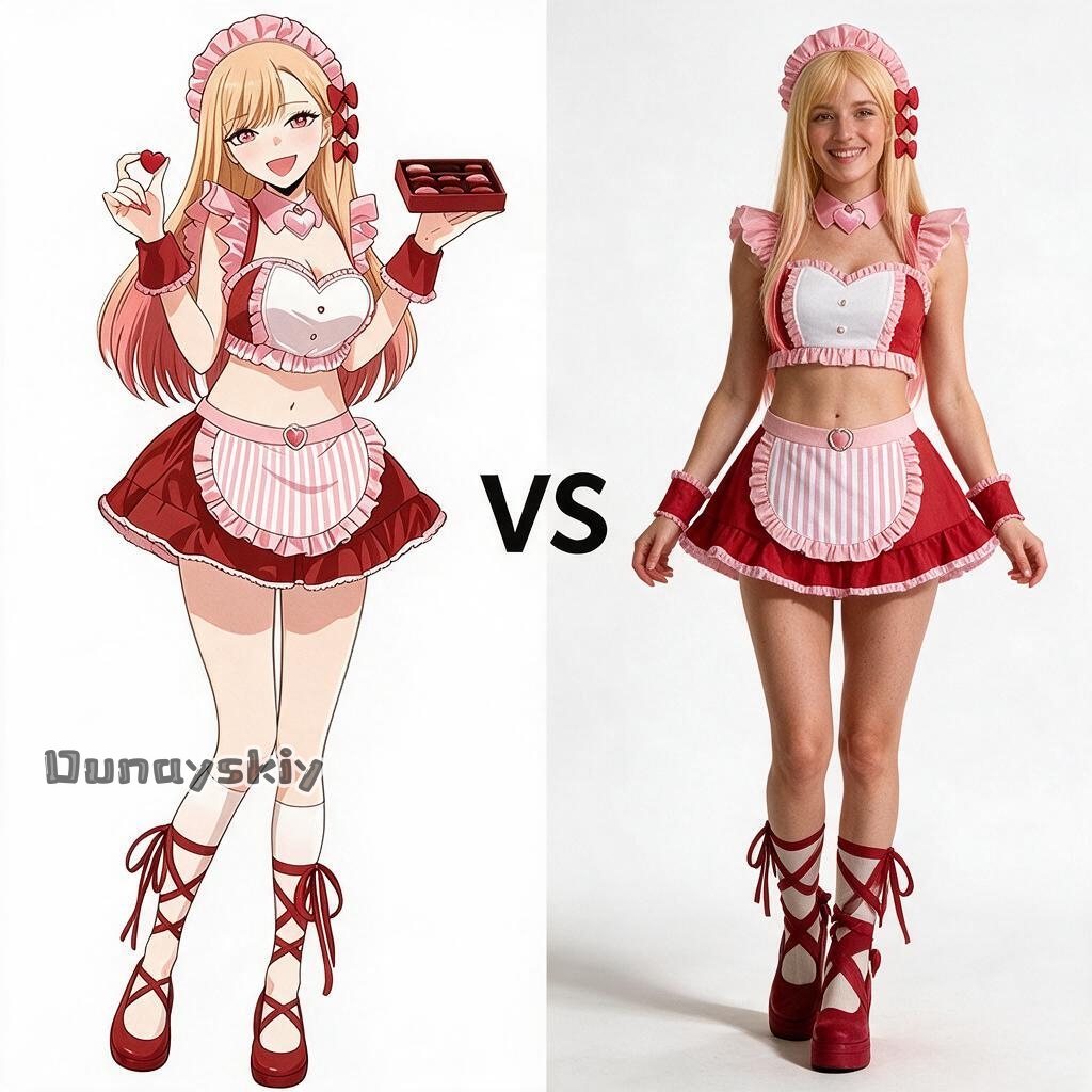 Marin Kitagawa ‌   Costume da  - Kitagawa Anime Cosplay recensione e prezzo
