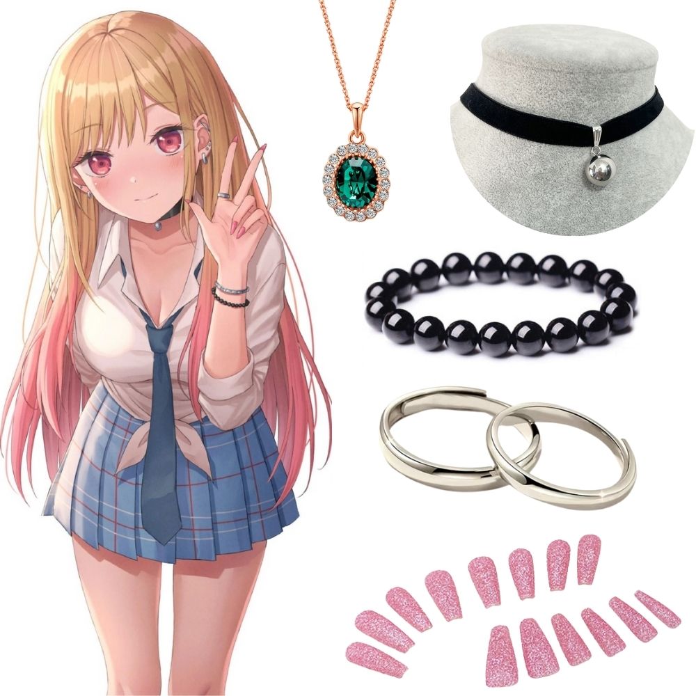 Orecchini e collana Kitagawa M - Kitagawa Anime Cosplay recensione e prezzo