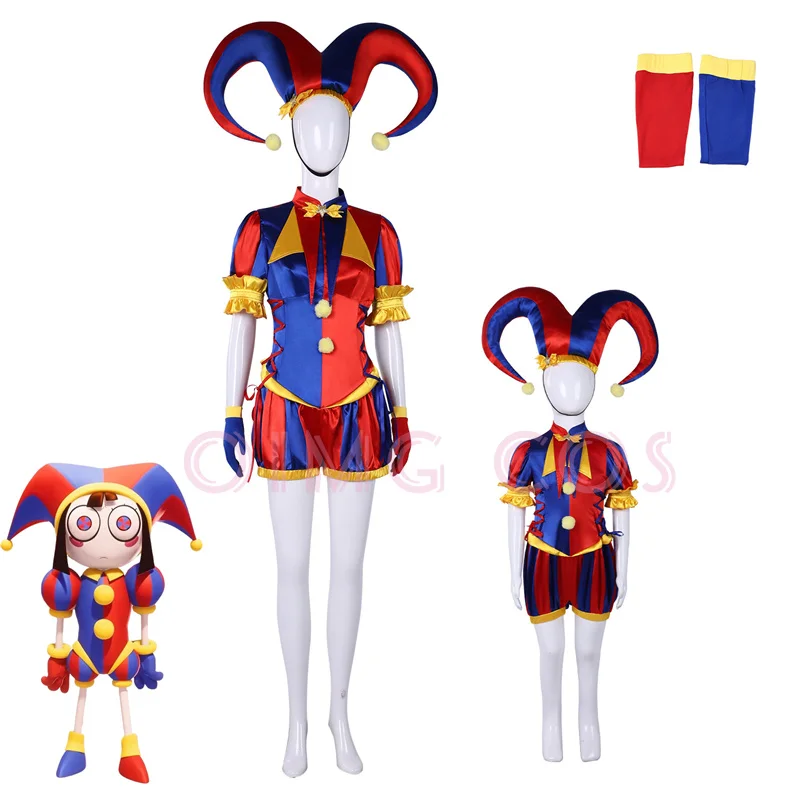 Costume Cosplay Pomni del Digi - Anime Cosplay Ladies recensione e prezzo